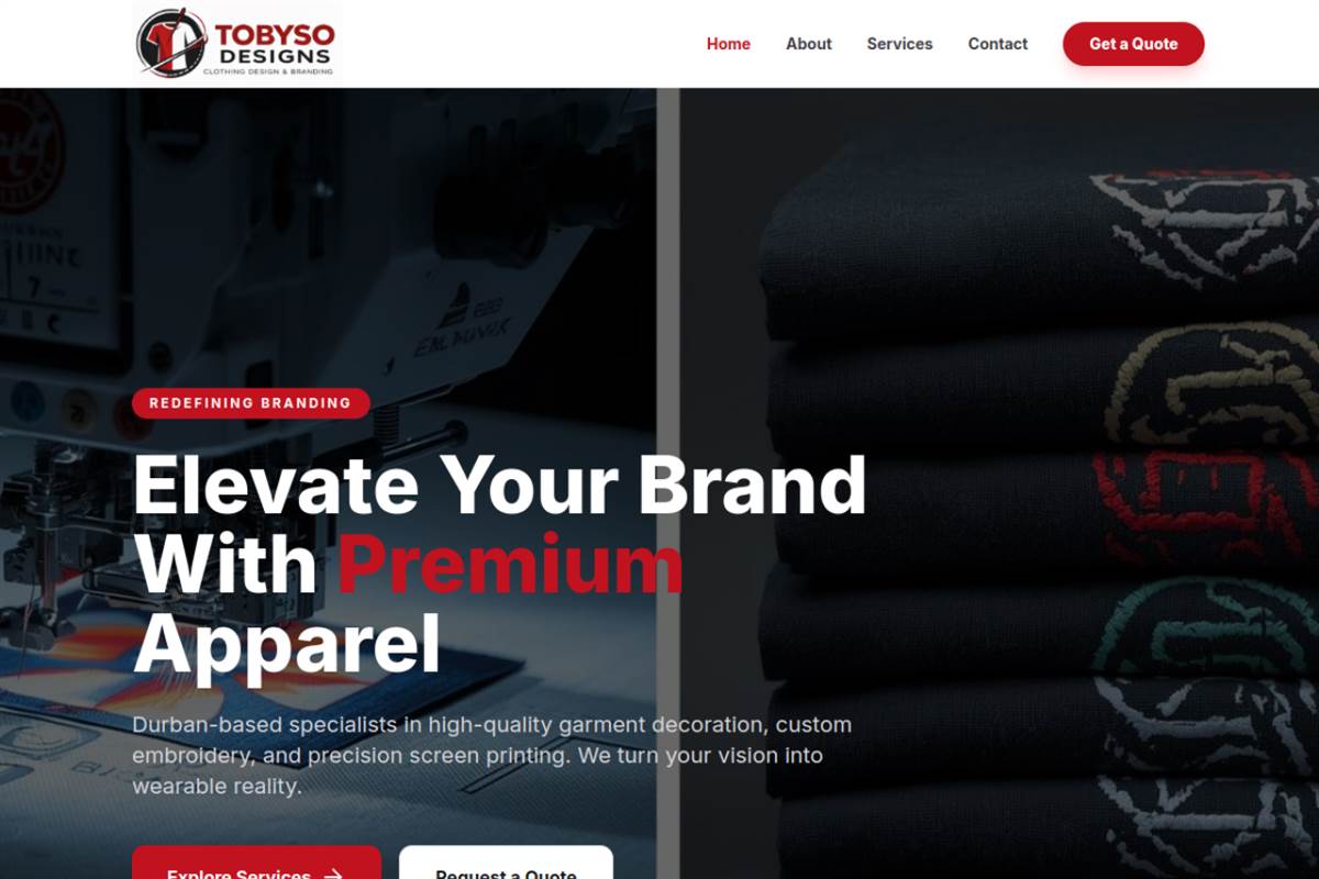Go Webs client website screenshot
